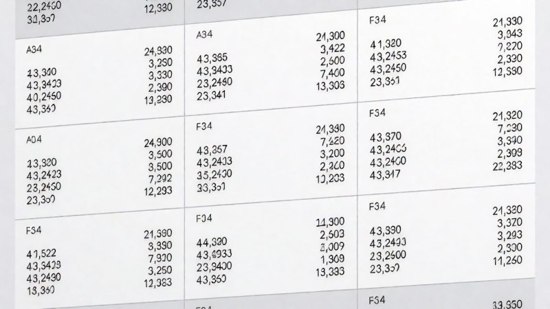 规格参数卡网格:把核心要点拆成可核对的数字 示意图