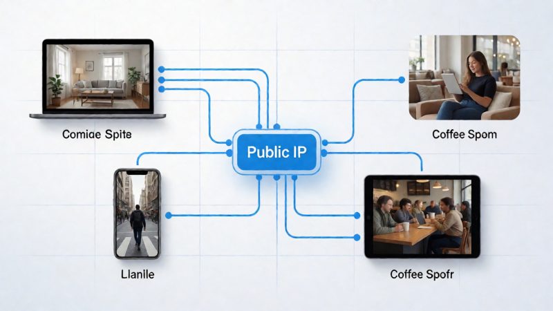远程访问场景:用公网IP能做什么 示意图